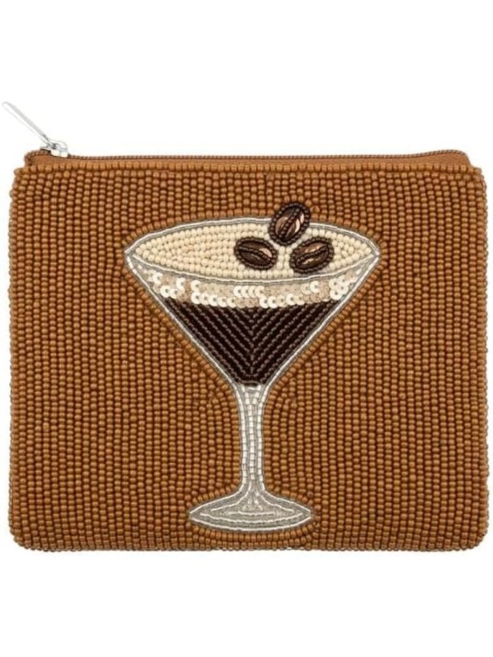 Chic Beaded Coin Purse | Zipper Pouch Wallet for Change & Essentials